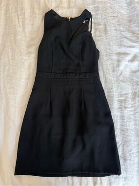 The Pants Store Black Sleeveless Cutout Mini Dress